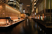 Canary Wharf at Night Photograph by Stuart Chard Canary Wharf at Night Photograph by Stuart Chard
