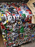 Cans compacted in Hong Kong Photograph by Gionnixxx