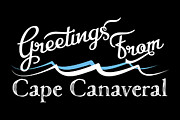 Cape Canaveral Florida Water Waves Digital Art by Flo Karp