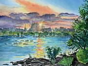 Capital CIty Painting by Clara Sue Beym Capital CIty Painting by Clara Sue Beym