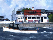 Carlson's Corner Painting by Robert Loder Jr
