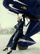 Carole and the Plane Photograph by Franchi Torres Carole and the Plane Photograph by Franchi Torres