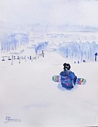 Carsons' Aurora Painting by Ann Frederick