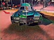 Cartoon Car 1 Photograph by Cherry Vercher