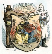 Cartoon - Worse Than Slavery Drawing by Thomas Nast