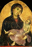 Castelfiorentino Madonna Painting by Cimabue Castelfiorentino Madonna Painting by Cimabue
