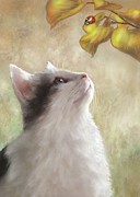 Cat 669 Digital Art by Lucie Dumas