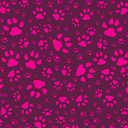 Cat Paws in Pink Photograph by Iris Richardson
