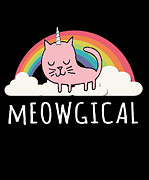 Cats Are Meowgical Digital Art by Flippin Sweet Gear