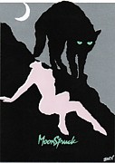 Cats, Moons, and Nudes Mixed Media by Blue Sky Cats, Moons, and Nudes Mixed Media by Blue Sky