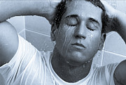 Caz in the shower Photograph by JJ Whitley Caz in the shower Photograph by JJ Whitley