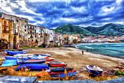 Cefalu Waterfront Photograph by Monroe Payne