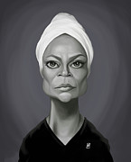 Celebrity Sunday - Eartha Kitt Digital Art by Rob Snow