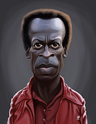 Celebrity Sunday - Miles Davies Digital Art by Rob Snow Celebrity Sunday - Miles Davies Digital Art by Rob Snow