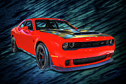 Challenger Digital Art by Rick Deacon Challenger Digital Art by Rick Deacon