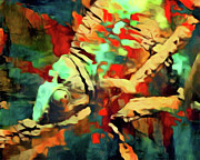 Chameleon of Karma Painting by Susan Maxwell Schmidt Chameleon of Karma Painting by Susan Maxwell Schmidt