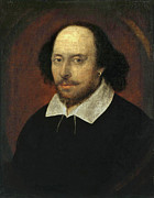 Chandos portrait of Shakespeare Painting by John Taylor