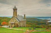 Chapel of the Ozarks Photograph by Linda Shannon Morgan