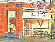 Charlottesville VA Virginia - COLLEGE INN - UVA - The Corner Photograph by Dave Lynch