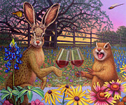 Cheers Painting by James W Johnson