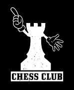 Chess Club Digital Art by Jacob Zelazny