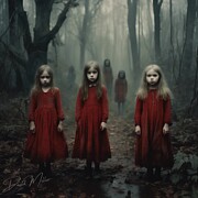 Children of the Fog Ai Art by David Miller