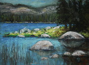 Chilling out at Chilicoot Pastel by Sandra Lee Scott Chilling out at Chilicoot Pastel by Sandra Lee Scott