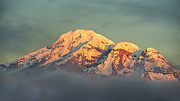 Chimborazo volcano at golden hour Photograph by Henri Leduc
