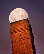 Chimney Moon Photograph by Rob Lang Chimney Moon Photograph by Rob Lang