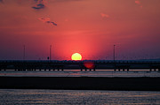 Chincoteague Causeway Sunset Photograph by Steven Nelson Chincoteague Causeway Sunset Photograph by Steven Nelson