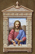 Christ 2 #1 Painting by Kurt Wenner Christ 2 #1 Painting by Kurt Wenner