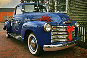 Christmas Chevy Photograph by Joann Vitali