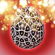 Christmas Egg Joyous Photograph by Eileen Backman