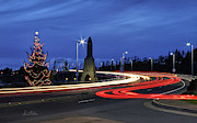 Christmas in Waldport  Photograph by Kim D Mobley