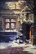 Christmas Morning, Hotel de Cluny Painting by Edwin Deakin