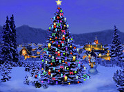 Christmas Tree 1 Digital Art by Robert Banach