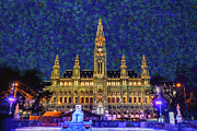 Christmas Vienna Digital Art by Alex Mir Christmas Vienna Digital Art by Alex Mir