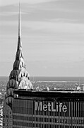 Chrysler vs. MetLife, Architectural Contrast in New York City Photograph by Travel Essayist Chrysler vs. MetLife, Architectural Contrast in New York City Photograph by Travel Essayist