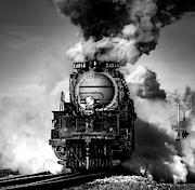 Chugging Down the Tracks Photograph by David Morefield Chugging Down the Tracks Photograph by David Morefield