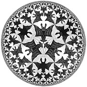 Circle Limit Drawing by MC Escher Circle Limit Drawing by MC Escher