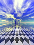 City in the Clouds Digital Art by Phil Perkins