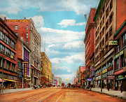 City - Kansas City MO - The Grand Boulevard 1906 Photograph by Mike Savad