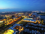 City Lights Photograph by Oceanic SkyView