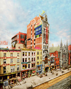 City - New York, NY - The New Amsterdam Theater 1905 Photograph by Mike Savad