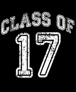 Class Of 2017 Digital Art by Flippin Sweet Gear