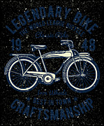 Classic Bicycle Digital Art by Jacob Zelazny