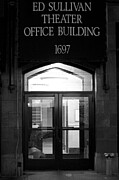 Classic NYC Architecture, Ed Sullivan Theatre Office Building Photograph by Travel Essayist Classic NYC Architecture, Ed Sullivan Theatre Office Building Photograph by Travel Essayist