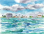 Clear Water Bay Painting by Clara Sue Beym Clear Water Bay Painting by Clara Sue Beym