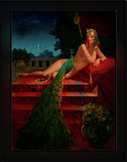 Cleopatra by Edward Mason Eggleston Art Deco Old Masters Vintage Art Reproduction Painting by Rolando Burbon