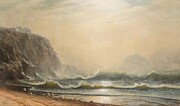 Cliff House et Bay of San Francisco - Albert Bierstadt Digital Art by Samuel HUYNH